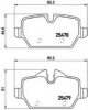 MINI 34219808706 Brake Pad Set, disc brake